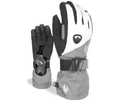 Snowboard Gloves Level Women's Butterfly Silver Clay